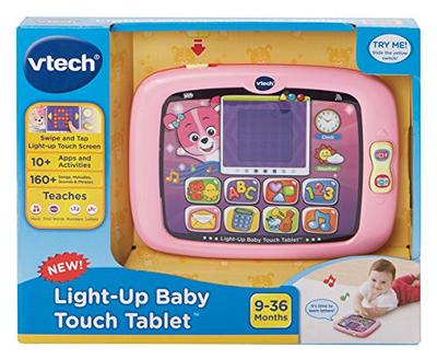 VTech Brilliant Baby Laptop, Learning Toy for Baby, Pink