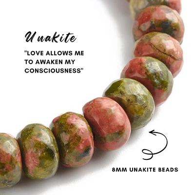 Buy Young & Forever Multicolor Unakite Bracelet For Women Online at Best  Prices in India - JioMart.