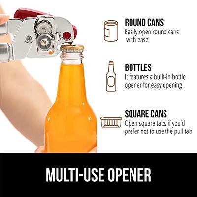 SPIDER GRIP Can Opener, No-Trouble-Lid-Lift Manual Handheld Can