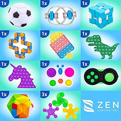 20Pcs Fidget Toys Pack Sensory Fidget Toys Push Bubble Pop Toy Stress  Anxiety