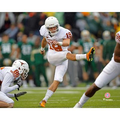 Patrick Mahomes Texas Tech Red Raiders Unsigned White Jersey Signaling A Play Photograph