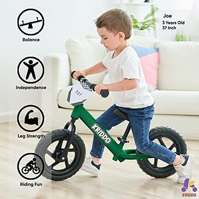 KRIDDO Toddler Balance Bike 2 Year Old Age 18 Months to 5 Years