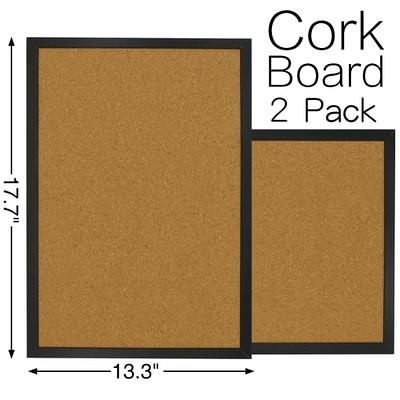 Natural Message Cork Board Environmentally Memo Pinboard for Home