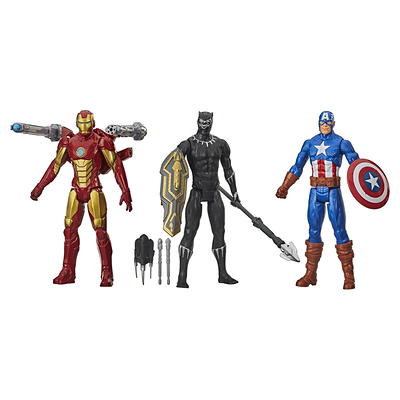 Marvel Spiderman: Maximum Venom Titan Hero Captain America Toy Action Figure  for Boys and Girls (12”) 