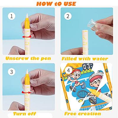  Funny Finger Painting Kit and Book,12 Color Washable Finger  Drawing for Toddlers Non-Toxic Children's Paints Painting Supplies for  Drawing finger painting for toddlers 1-3 : Toys & Games
