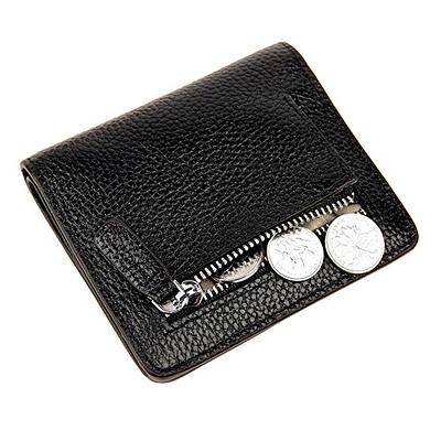 Women Small Leather Wallet RFID Blocking Credit Card Holder Mini Bifold  Handbag