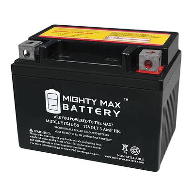 MIGHTY MAX BATTERY 12V 5AH SLA Battery Replacement for Black