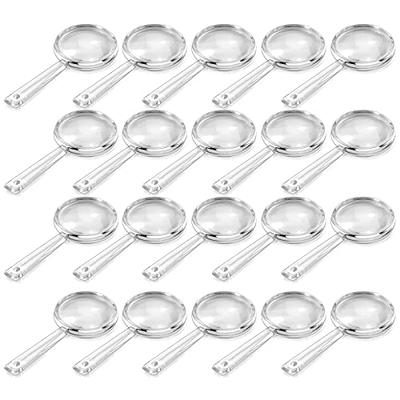 BILLIOTEAM 40 Pcs 5X Plastic Mini Magnifying Glasses, Handheld Magnifiers,  Portable Reading Magnifying Glass Bulk, Handheld Magnifying Lens for Kids,  Seniors, School, Students, Outdoor - Yahoo Shopping
