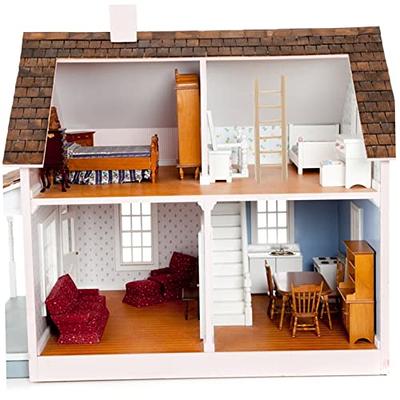 1:12TH Dollhouse Miniature Ladder Pretend Play Props Kids Toys