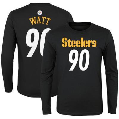 Preschool T.J. Watt Black Pittsburgh Steelers Replica Player Jersey