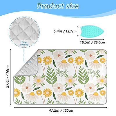 Portable Foldable Ironing Pad Mat Blanket for Table Travel Ironing