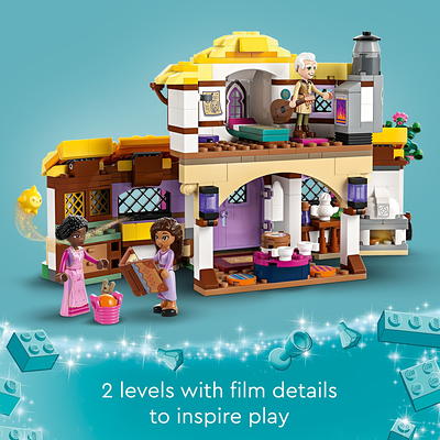 LEGO Disney Wish: Asha in the City of Rosas 43223 Building Toy Set, A  Buildable Model from the Disney Movie to Inspire Adventures and Creative  Play, A