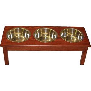 Frisco Pyramid Elevated Dog & Cat Diner, 8-Cup