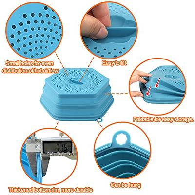 AIERSA Silicone Microwave Cover for Food Splatter, Collapsible Microwave  Plate Cover with Steam Vents for Microwave Oven Guard, High Heat Resistant,  Anti-melt, Anti-Crack, Microwave Accessories - Yahoo Shopping