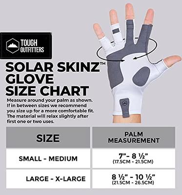 Drasry Fingerless UV Gloves Sun Protection UPF50+SPF for Fishing