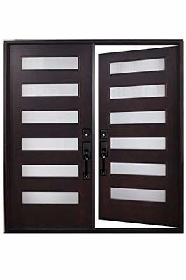 LXLZYXSF Entry Western Louvered Swinging Doors Half-Waist Fence Gate  Partition Door with Hinges, Wood Cowboy Door for Living Room Kitchen  Hallways