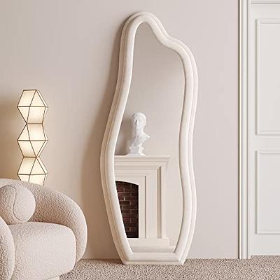 Easy & Cheap DIY - Reframe a Standing/Floor Mirror in One Day!  #modernlivingroom #cozylivingroom #neutral…