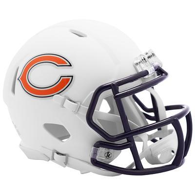 Riddell Chicago Bears Flat White Alternate Revolution Speed Authentic Football Helmet