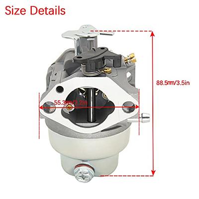 GCV160 Carburetor Compatible with Honda GCV160A GCV160LA GCV160LAO Engines  Replacement 16100-Z0L-853 Carb with Gasket Spark Plug Kit