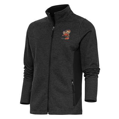 Women's Antigua Heather Black Cleveland Browns Primary Team Logo Course  Full-Zip Jacket - Yahoo Shopping