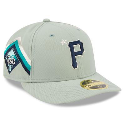 Men's Fanatics Branded Gray Pittsburgh Pirates Logo Adjustable Hat