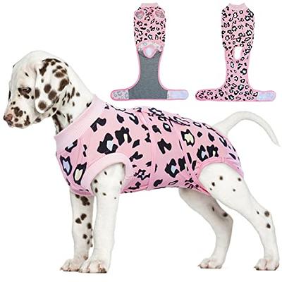 Dog Recovery Suit Surgery Dog Onesie Cone Alternatives Spay Neuter Suit  Surgical Recovery Suit - Walmart.com