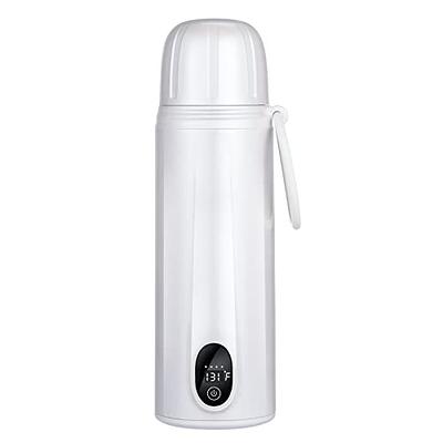 Portable Bottle Warmer Fast Heating 3 Leak-Proof Adapters, Cordless  Rechargeable