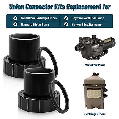 Universal connection + filtration kit for filter cartridge