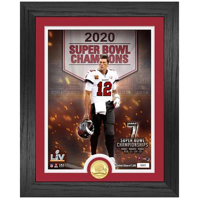 Fanatics Authentic Tom Brady Tampa Bay Buccaneers Autographed Super Bowl LV Champions White Nike Limited Jersey with SB MVP Inscription