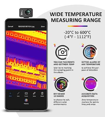 Thermal Camera - Android Type-C, InfiRay P2 Pro & Magnetic Macro