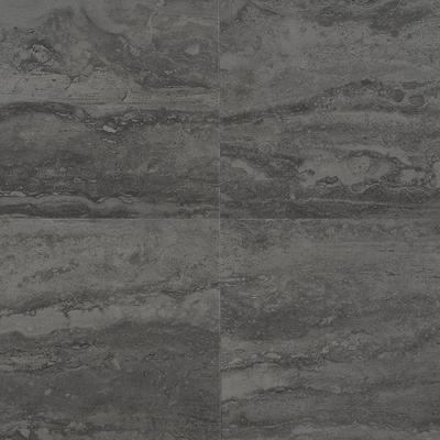 Perfection Floor Tile Natural Stone - Black and White Marble | 6 Tiles /  Case | 16.62 SQFT/ Case