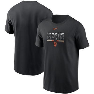 47 Men's San Francisco Giants Black Premier Franklin T-Shirt