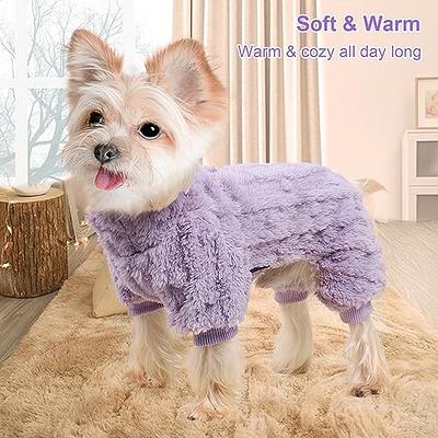 Dog Pajamas for Small Dogs Girl Boy Super Soft Warm Small Dog Clothes Pjs  Cute Pet