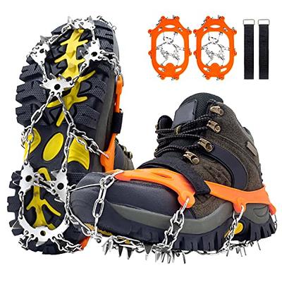 Crampons Ice Cleats for Snow Boots and Shoes Traction Grips Women