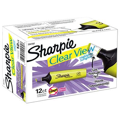 Sharpie Clear View Tank Highlighters Assorted 3ct