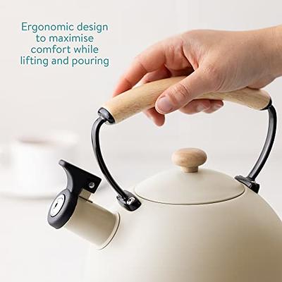 Tea Kettle -2.9 Quart Tea Kettles Stovetop Whistling Teapot Stainless Steel  Tea Pots for Stove Top Whistle Tea Pot - Yahoo Shopping