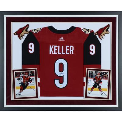 Men's Arizona Coyotes Clayton Keller adidas Black Home Primegreen Authentic  Pro Player Jersey