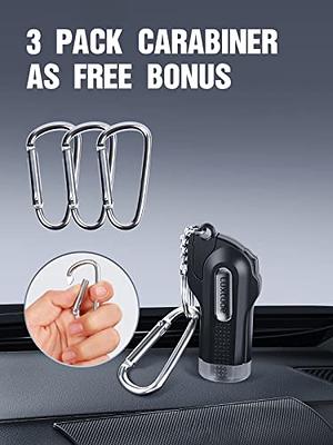 Luxtude Window Breaker Keychain for Family, Safe Hammer Glass