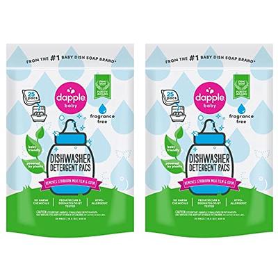 Molly's Suds Natural Liquid Dish Soap | Long-Lasting, Powerful  Plant-Powered Ingedients | Unscented, Fragrance Free | 16 oz - 2 Pack