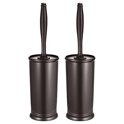 MR.SIGA Toilet Plunger and Bowl Brush with Holder, Heavy Duty Toilet Brush  and Plunger Set for Bathroom Cleaning, Black, 1 Set - Yahoo Shopping