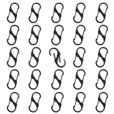 STARVAST 15 Pack Stainless Steel 1/4 in Spring Snap Hooks M6 x 2-3/8