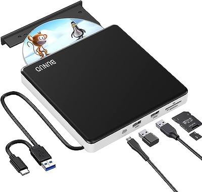  External CD/DVD Drive for Laptop, USB 3.0 Portable DVD