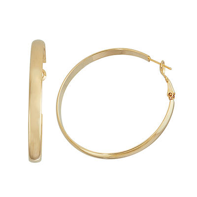 50mm Tube Hoop Earrings