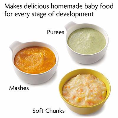 Baby Brezza Small Baby Food Maker Set – Cooker and Blender in One to Steam  and Puree