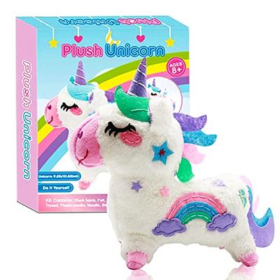 HKKYO Unicorn Sewing Kit for Kids, Unicorn Kids Sewing Kit, Crafts