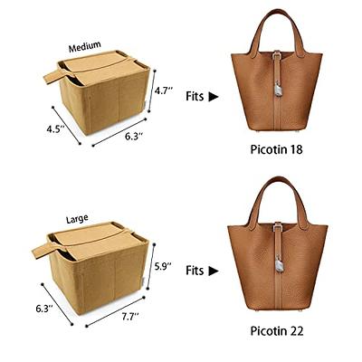 LEXSION Purse Organizer Insert for Handbags, Felt Bag Organizer