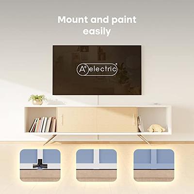 Wall Cable Management Covers, Paintable, Flat Design Cover Conceals Wall  Raceway Wall Mount TV Cable Concealer Cord Cover Raceway Kit to Hide Cables,  Cords, or Wires 