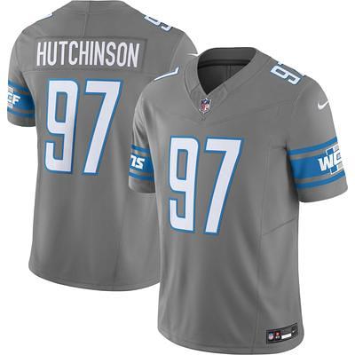 Men's Nike D.J. Moore Blue Carolina Panthers Vapor F.U.S.E. Limited Jersey