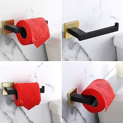 Matte Black Toilet Tissue Holder (Single) - Surface Mounted - 7305-41 