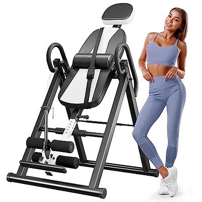 Fitness Reality 690XL Triple Safety Locking Inversion Table with Lumbar  Pillow 